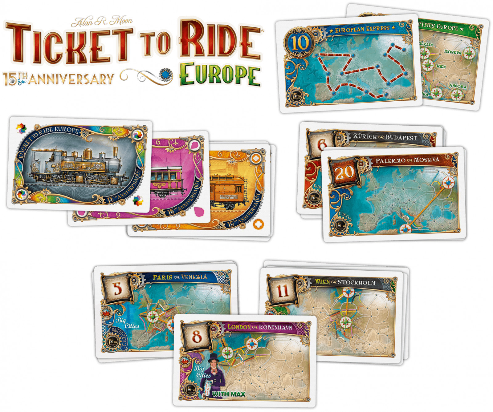 Ticket to Ride : Europe - 15th Anniversary